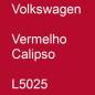 Preview: Volkswagen, Vermelho Calipso, L5025.